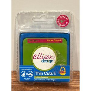 22252 Sizzix Ellison Design Thin Cuts Easter Basket By Stu Kilgour